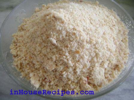Take out the Peanut Mixture in bowl